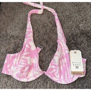 Billabong Pink Bikini Top NWT